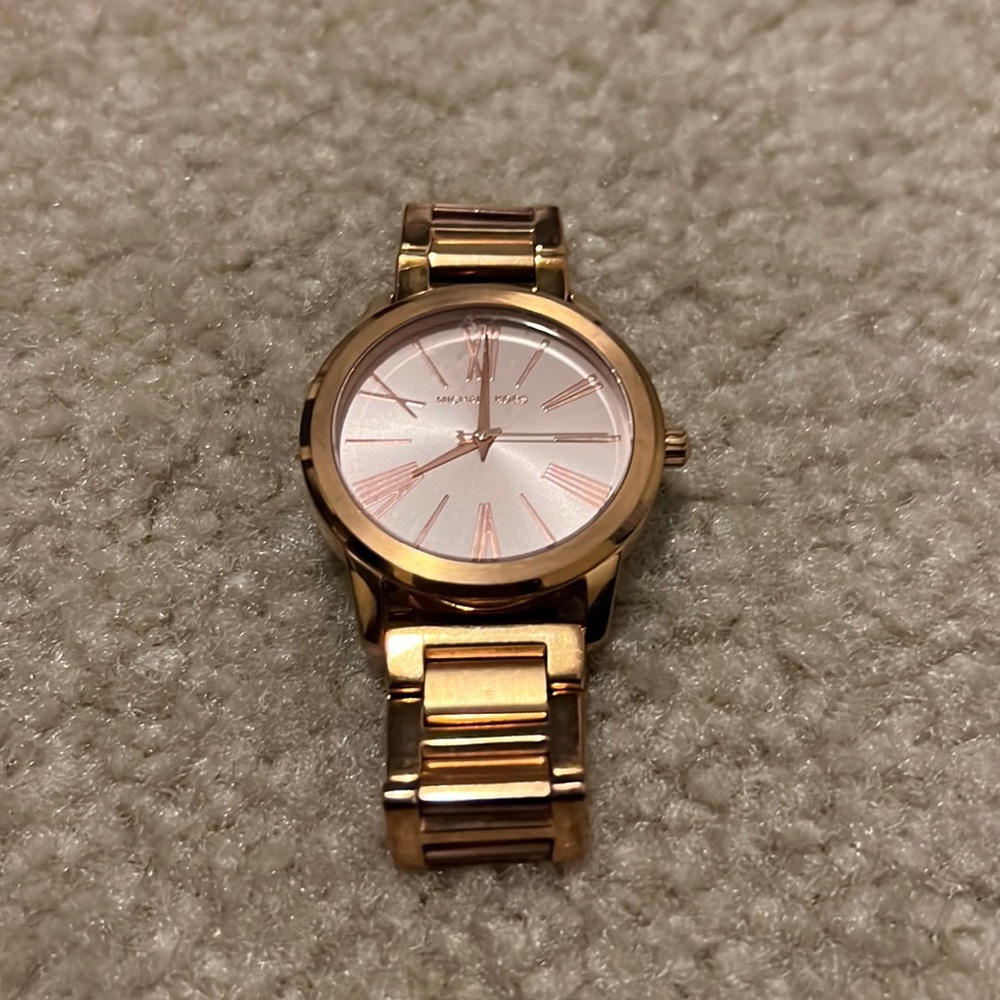 ROSE GOLD MK WATCH